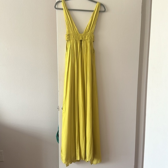 Indah Angeli Maxi Dress in Yellow XS - Picture 3 of 4